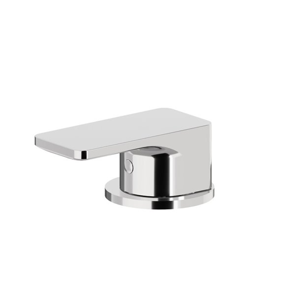 Single lever deck-mounted washbasin control