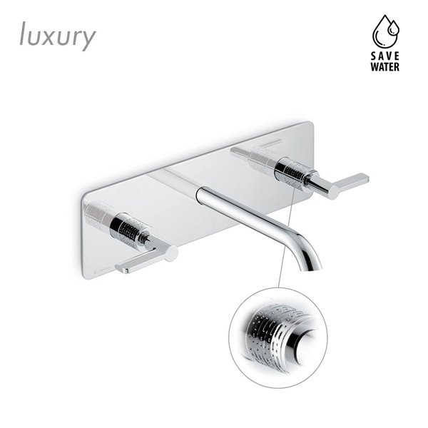 Blink Chic LUX 71121E 3-hole wall-mounted basin group