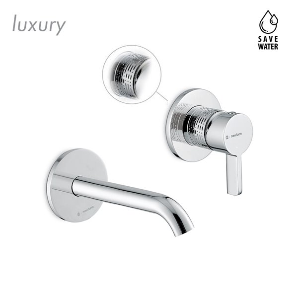 Blink Chic LUX 71128E single lever wall mixer group 