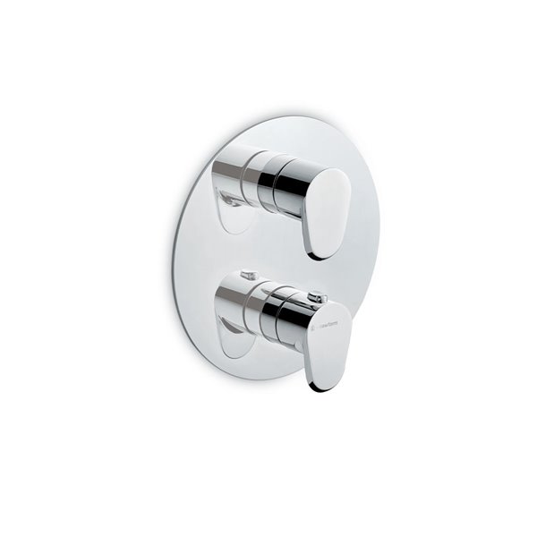 Nio 67698E thermostatic concealed mixer with two handles