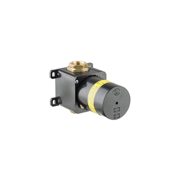 Universal concealed body for stop valves