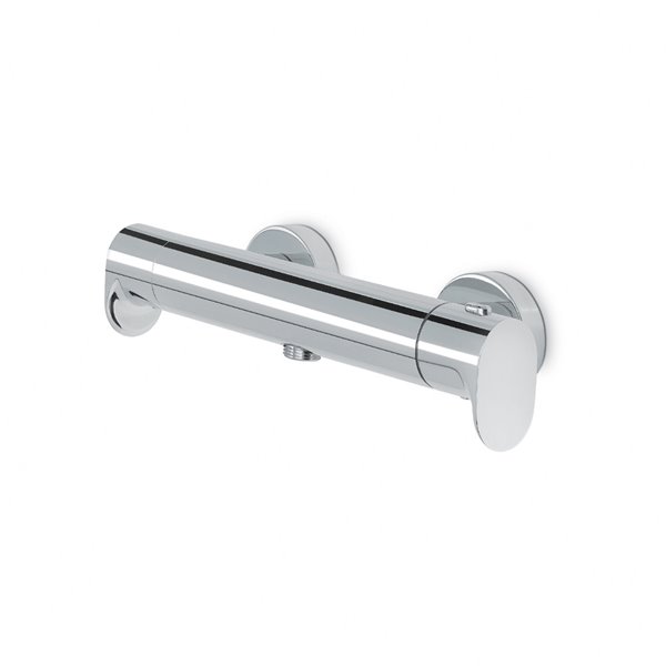 Exposed shower thermostatic mixer