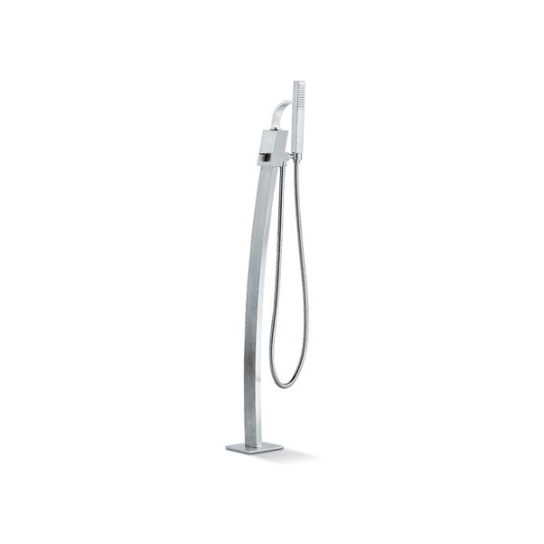Single-lever floor mixer with complete hand shower set, for art. 463, 464